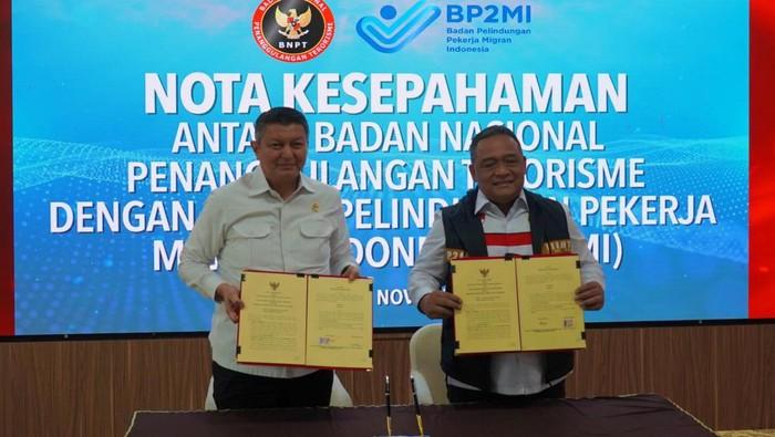 Pekerja Migran Dinilai Pahlawan Devisa Negara, BNPT dan BP2MI Teken MoU Agar Tak Terpapar Terorisme