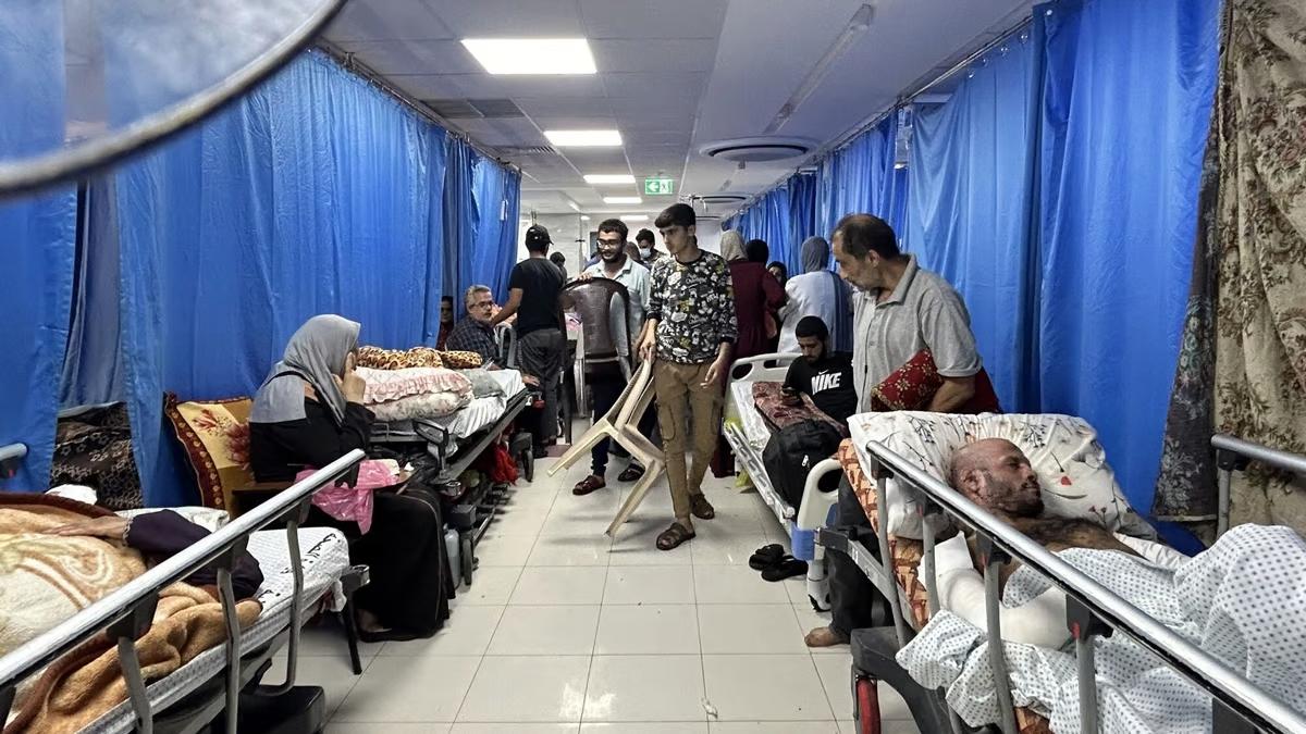 Bengis! Tentara Zionis Israel Tembaki Banyak Orang di Basement RS Al-Shifa di Kota Gaza