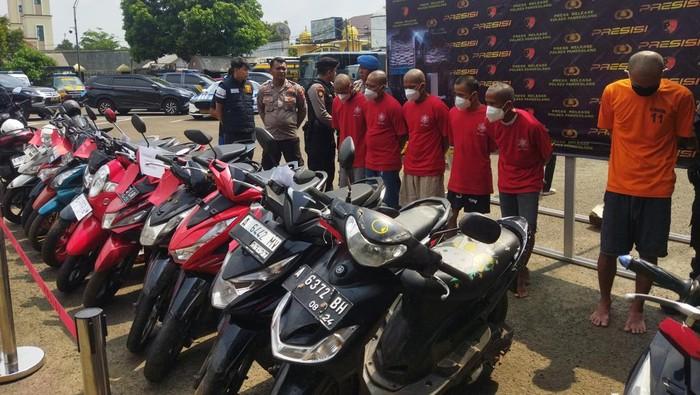 Polres Pandeglang Ringkus Pelaku Curanmor, Satu Residivis Didor gegara Melawan