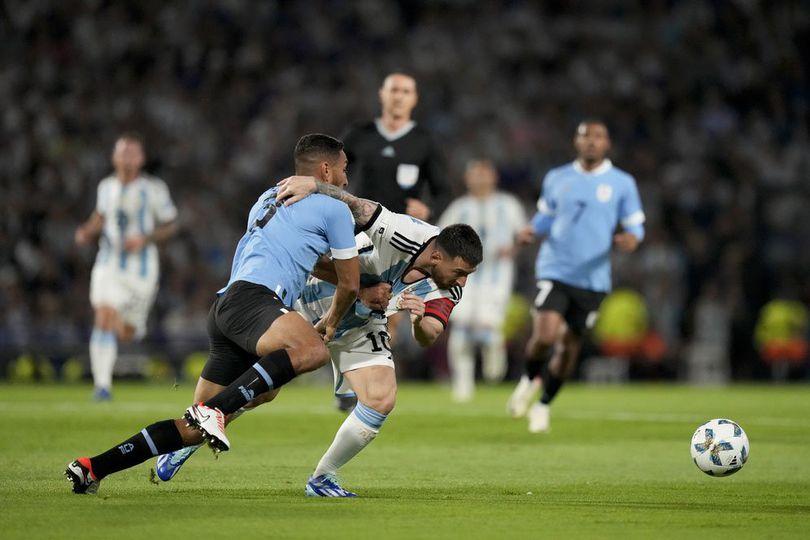 Argentina Tunduk dari Uruguay Dua Gol Tanpa Balas
