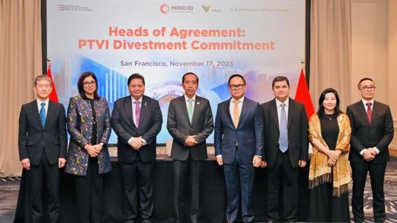 Jokowi Bertemu dengan CEO Vale di Sela KTT APEC