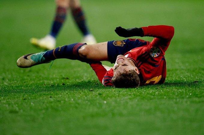 Gelandang Spanyol Gavi Cedera Serius, Pelatih Spanyol Tunggu Hasil Tes Medis