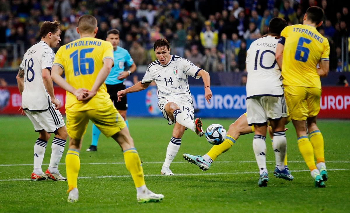 Tahan Imbang Ukraina, Italia Dampingi Inggris ke Piala Eropa 2024