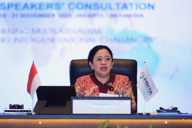 Berperan Penting Wujudkan Kesetaraan, Puan Paparkan 'Chair Statement' Hasil Pertemuan MIKTA ke-9