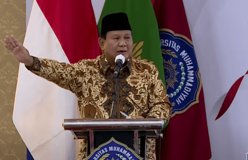 Prabowo: Saya Malu Ada Kakek-Kakek 70 Tahun Masih Narik Becak