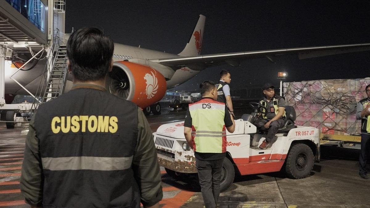 Bea Cukai Soetta Bantu Kelancaran Distribusi Alat Medis untuk Palestina