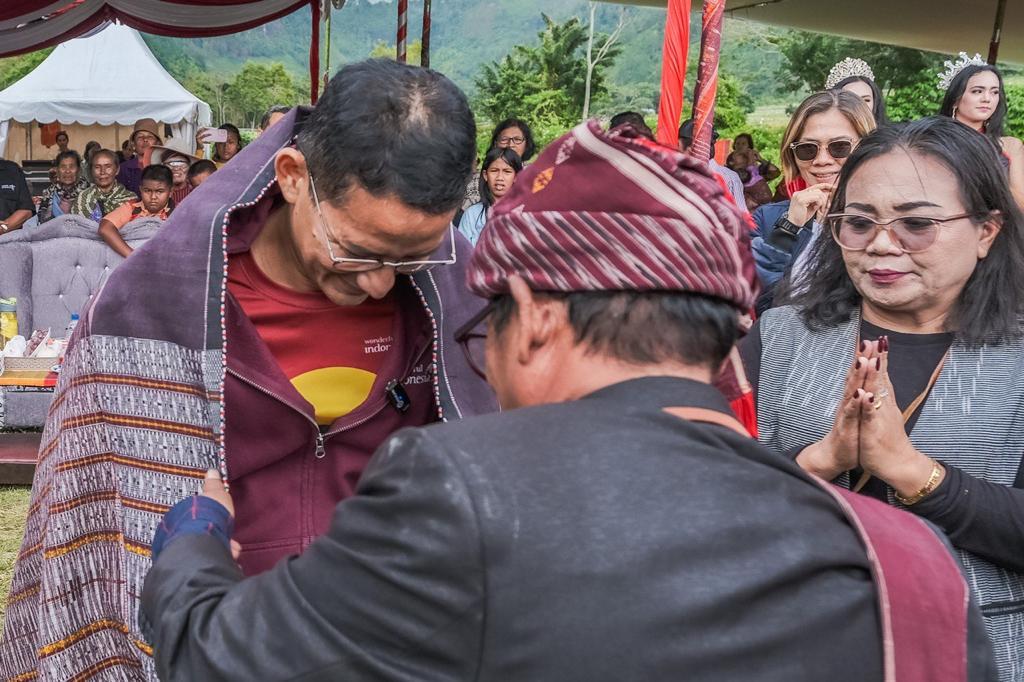 Menteri Sandi Ingin Desa Wisata Meat Berperan di Aquabike Jetski World Championship 2023