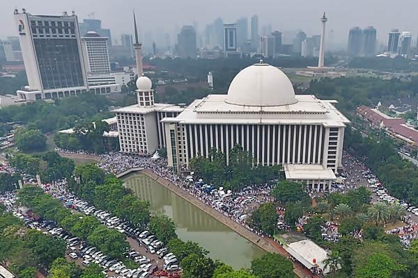 Pihak Istiqlal Izinkan Peserta Reuni 212 Beristirahat di Masjid