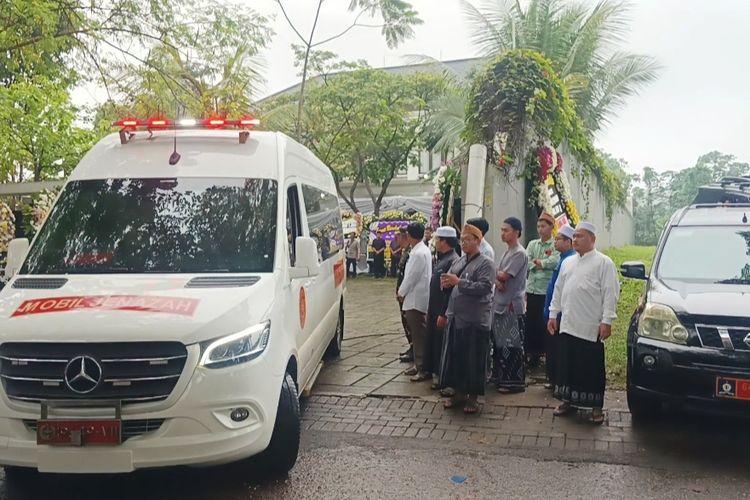 Jenazah Doni Monardo Menuju Mako Kopassus Sebelum Dimakamkan