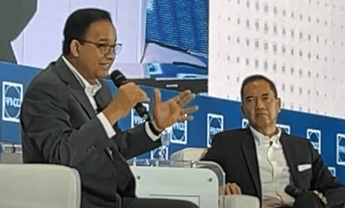 Anies Ceramahi Pengusaha Apindo soal Penentuan Upah Minimum yang Adil
