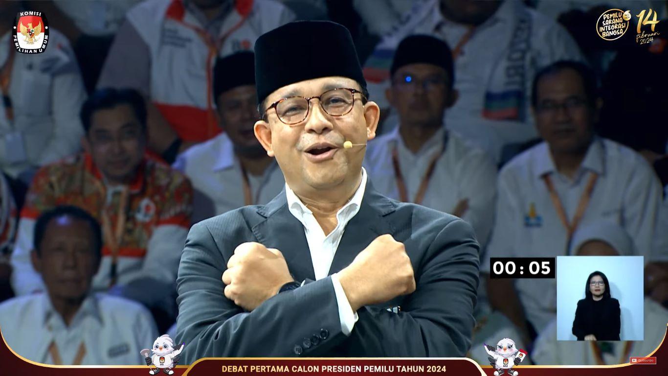 Tutup Sesi Debat Pilpres, Anies: Wakanda No More, Indonesia Forever!