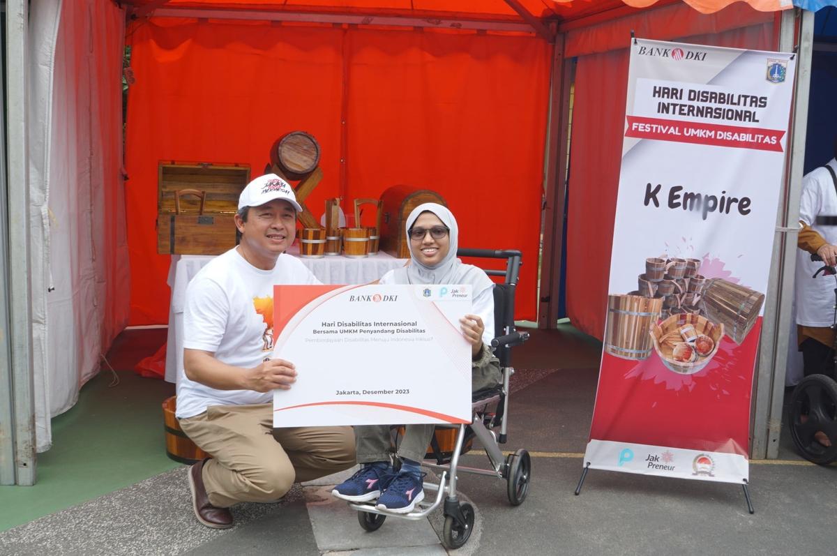 Bank DKI Manjakan Penyandang Disabilitas dengan Akses Permodalan UMKM