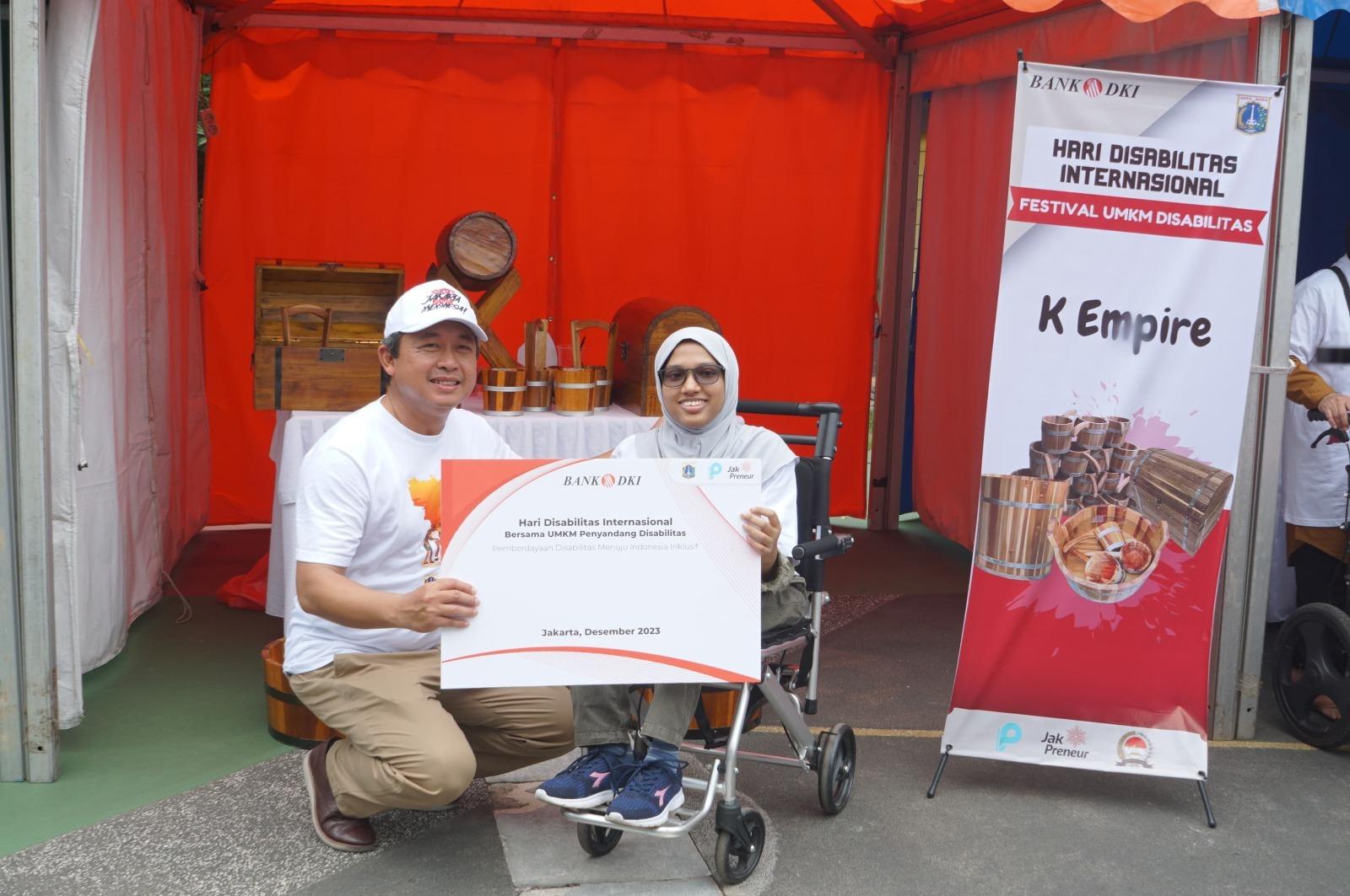 Bank DKI Manjakan Penyandang Disabilitas dengan Akses Permodalan UMKM