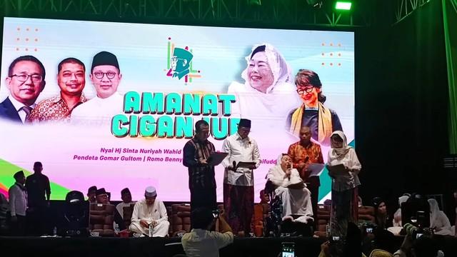 Begini Isi 'Amanat Ciganjur' yang Dibacakan pada Haul ke-14 Gus Dur
