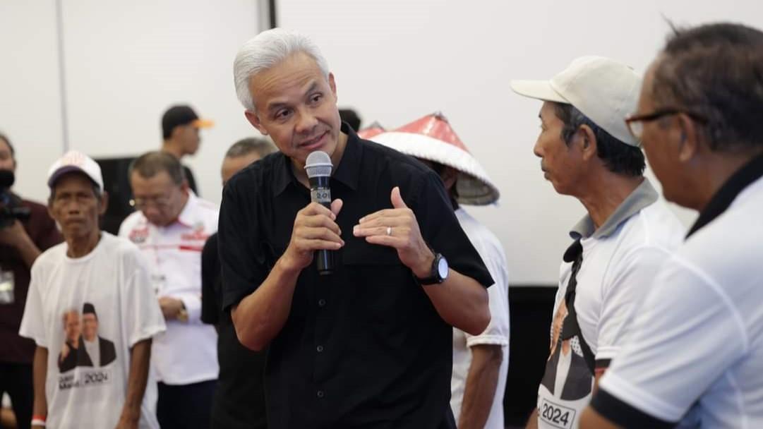 Ganjar Cari Tahu Kader PDIP Geber Motor di Acara PSI