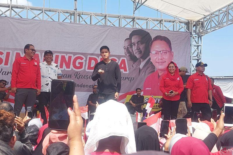 Kaesang ke Warga Brebes: Jaga Keharmonisan Meski Beda Pilihan di Pemilu 2024