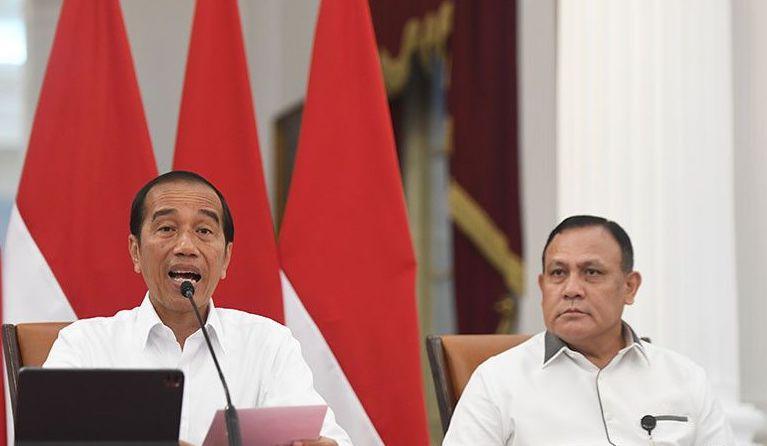 Jokowi soal Surat Pengunduran Diri Firli Bahuri: Belum Sampai Meja Saya