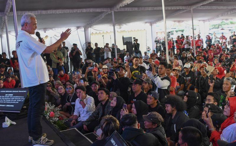Ganjar ke Klaten, Mahfud ke Sukabumi dan Surabaya di Hari ke-30 Kampanye