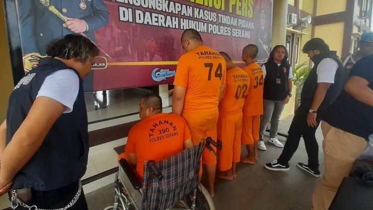 Polres Serang Bekuk Komplotan Curanmor yang Kerap Beraksi di Banten-Jabar