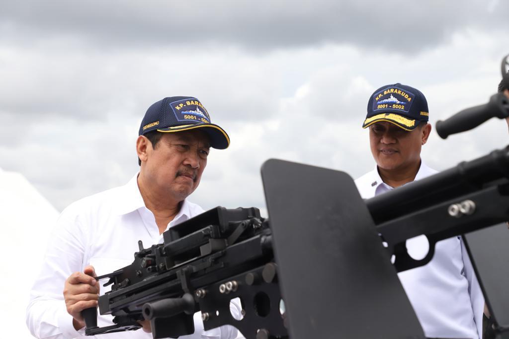 Komitmen Jaga Laut Indonesia, KKP Luncurkan 2 Kapal Senapan Mesin Canggih
