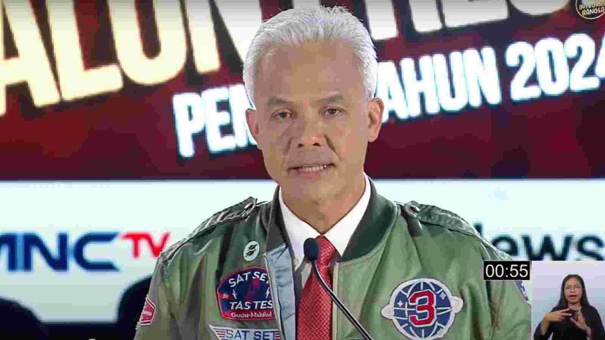 Debat Ketiga Pilpres 2024, Ganjar Komitmen untuk Kemerdekaan Palestina saat Sampaikan Visi-Misi