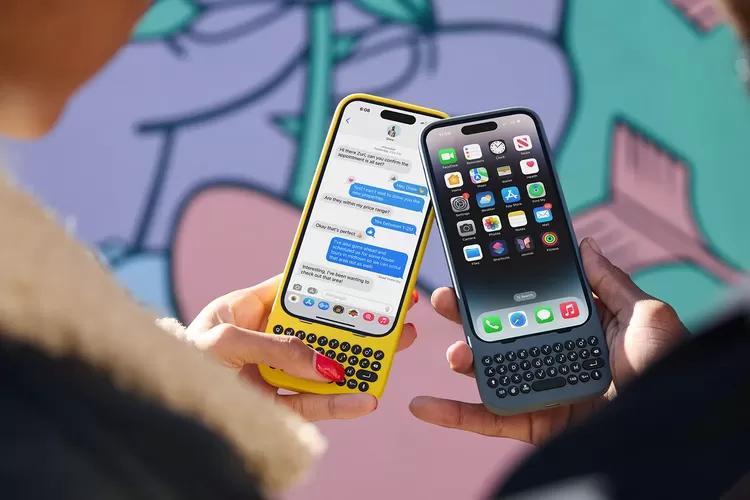 Ini Penampakan Aksesori Keyboard Ala Blackberry di iPhone