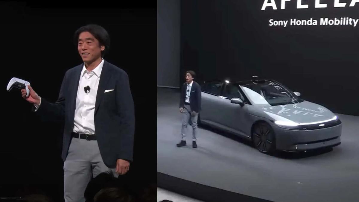 Berasa Nge-game, Mobil Listrik Ciptaan Sony-Honda Disetir Pakai Stik PS5