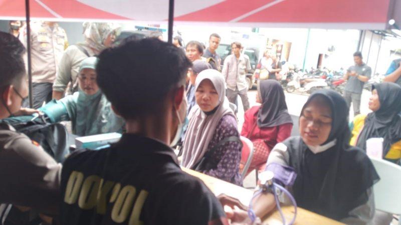 Ribuan Petugas Pelipat Surat Suara Pemilu 2024 di Cianjur Dapat Cek Kesehatan Gratis