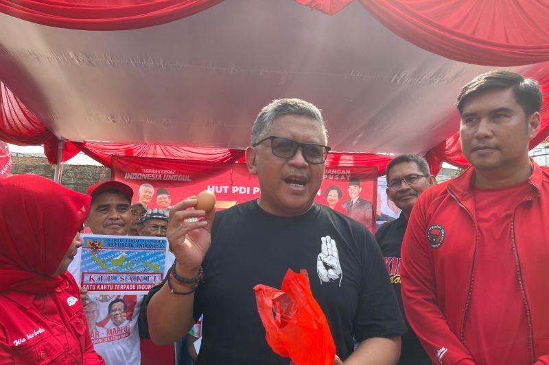 Bagi-bagi Telur Gratis, PDIP Sebut Lebih Bergizi dari Susu