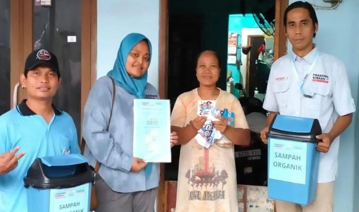 Kampanye di Tangerang, TKN Fanta for Earth Prabowo-Gibran Adakan Edukasi Pemilahan Sampah