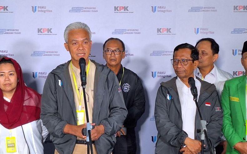 Ganjar Kampanye ke Jatim dan Mahfud Ngantor di Jakarta, Begini Kegiatannya