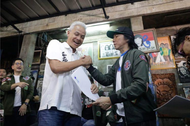 Slank Resmi Deklarasikan Dukungan untuk Pasangan Ganjar-Mahfud