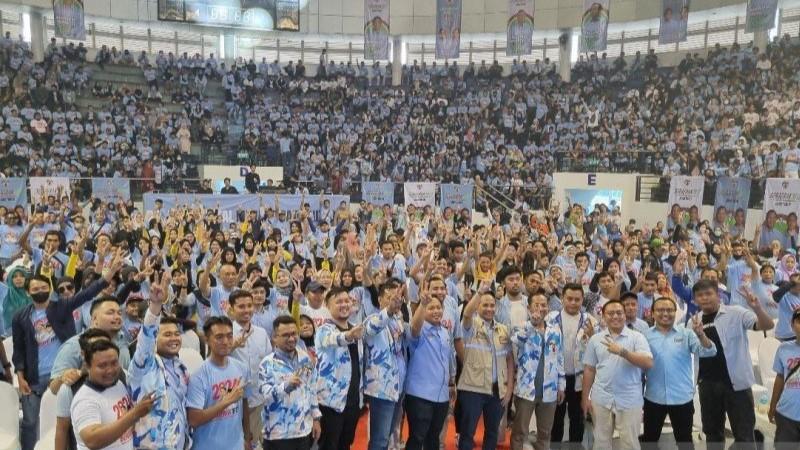 Relawan Bergerak 1912 Yakin Prabowo-Gibran Menang Satu Putaran Pilpres 2024