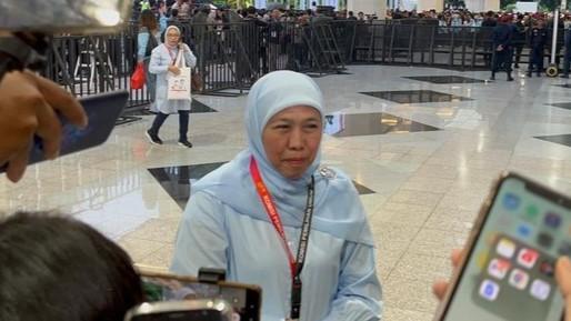 Khofifah Tampil Perdana di Debat Pilpres 2024 Dukung Prabowo-Gibran