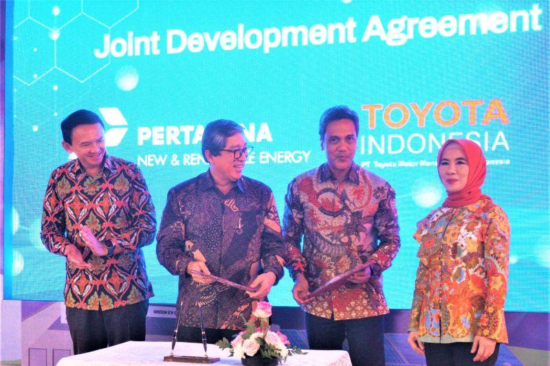 Gandeng Toyota, Pengisian di SPBU Hidrogen Pertamina Kurang dari 5 Menit