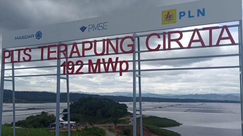 Kapasitas Listrik PLTS Terapung Cirata Ditaksir Capai 1000 Megawatt Peak