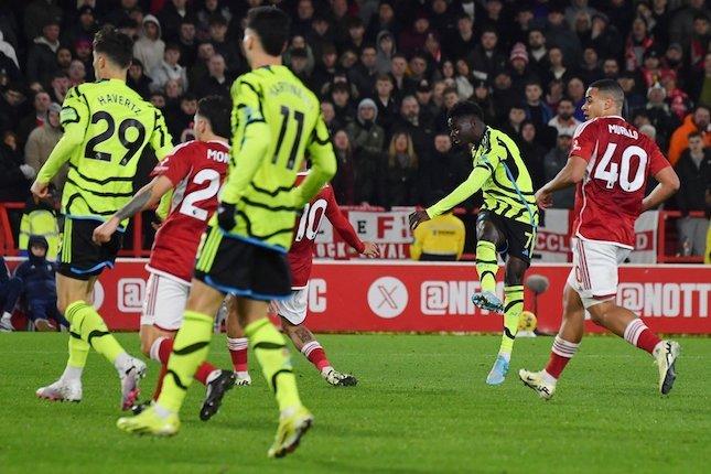 Arsenal Susah Payah Taklukkan Nottingham Forest 2-1