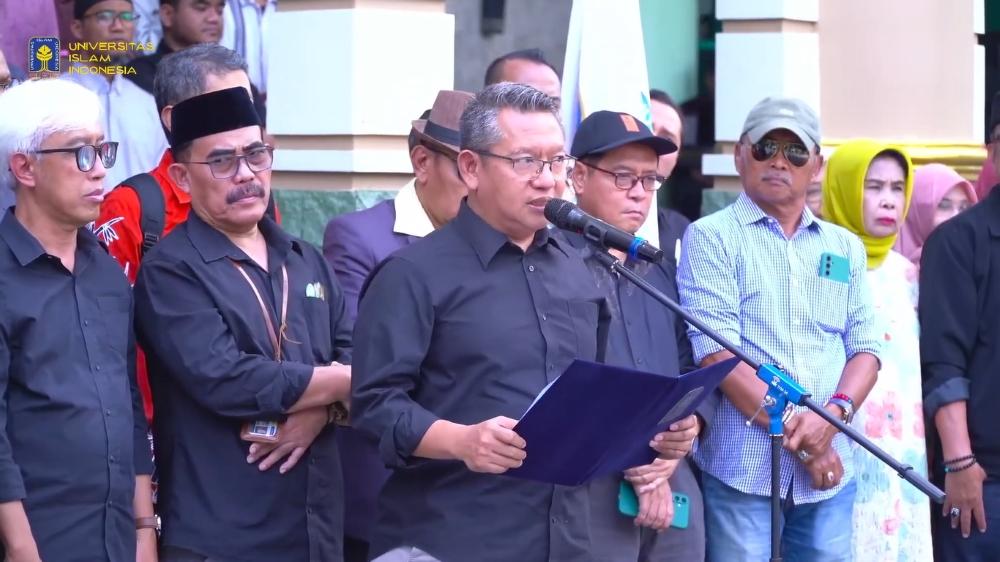 UII Susul UGM, Sampaikan Sikap 'Indonesia Darurat Kenegarawan'