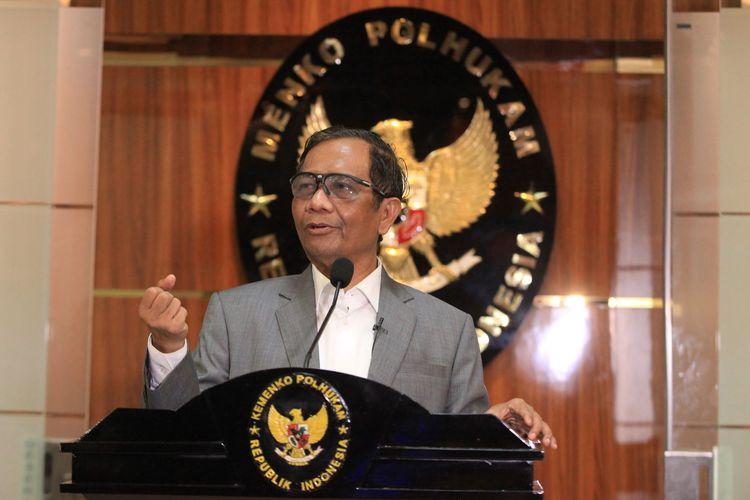 Pesan Mahfud ke Pegawai Kemenko Polhukam: Kerja Jujur, Jangan Culas!