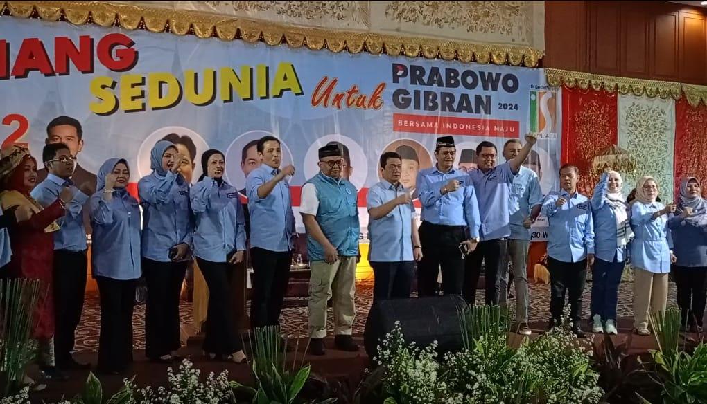 Minang Sedunia Target Prabowo-Gibran Menang Satu Putaran di Sumbar