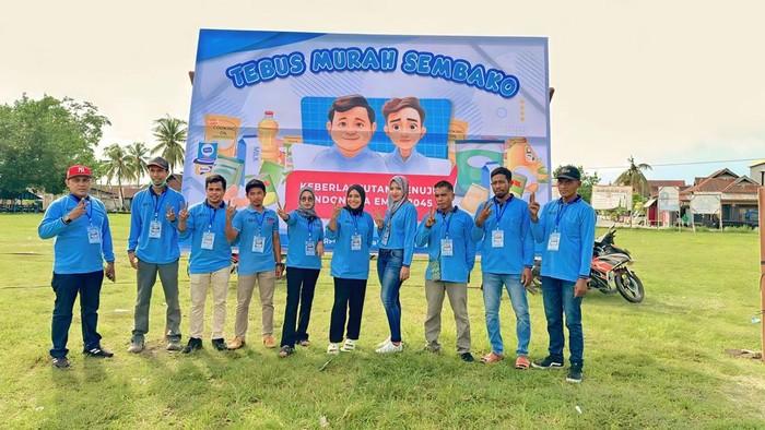 Jelang Ramadan, Relawan Gibran Gelar Sembako Murah di Sulawesi Tenggara
