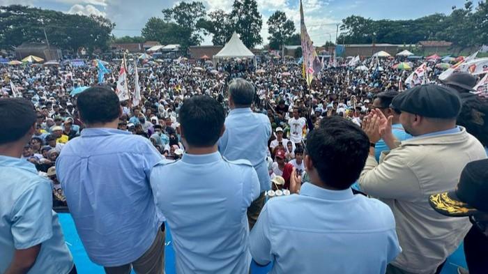 Kampanye Akbar di Brebes-Tegal Dipadati Warga, Gerindra Pede Menang di Jateng