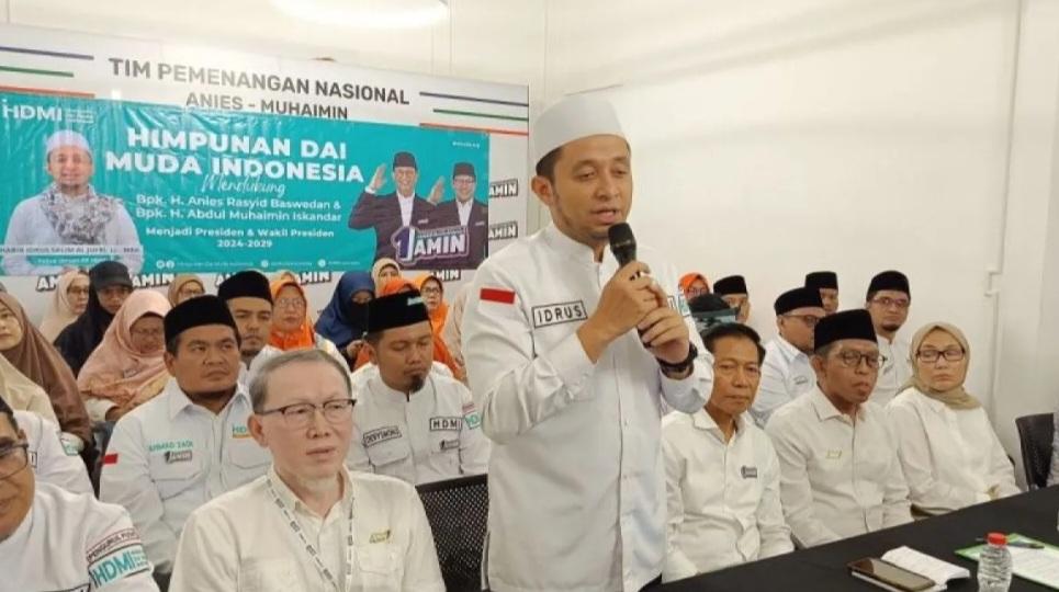 Dua Ribuan Relawan HDMI Semarakkan Kampanye Akbar AMIN di JIS