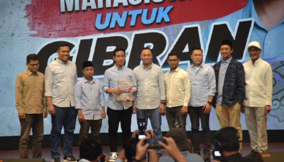Gibran Tampung Lima Poin Aspirasi dari Aktivis Muda