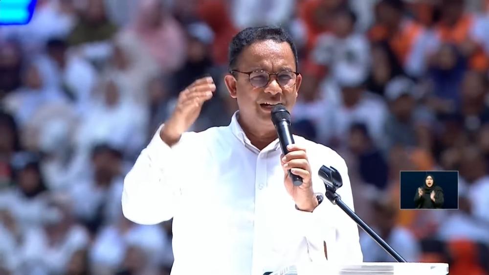 Anies Minta Relawan AMIN Hormati Pendukung Pasangan Capres-cawapres Lain