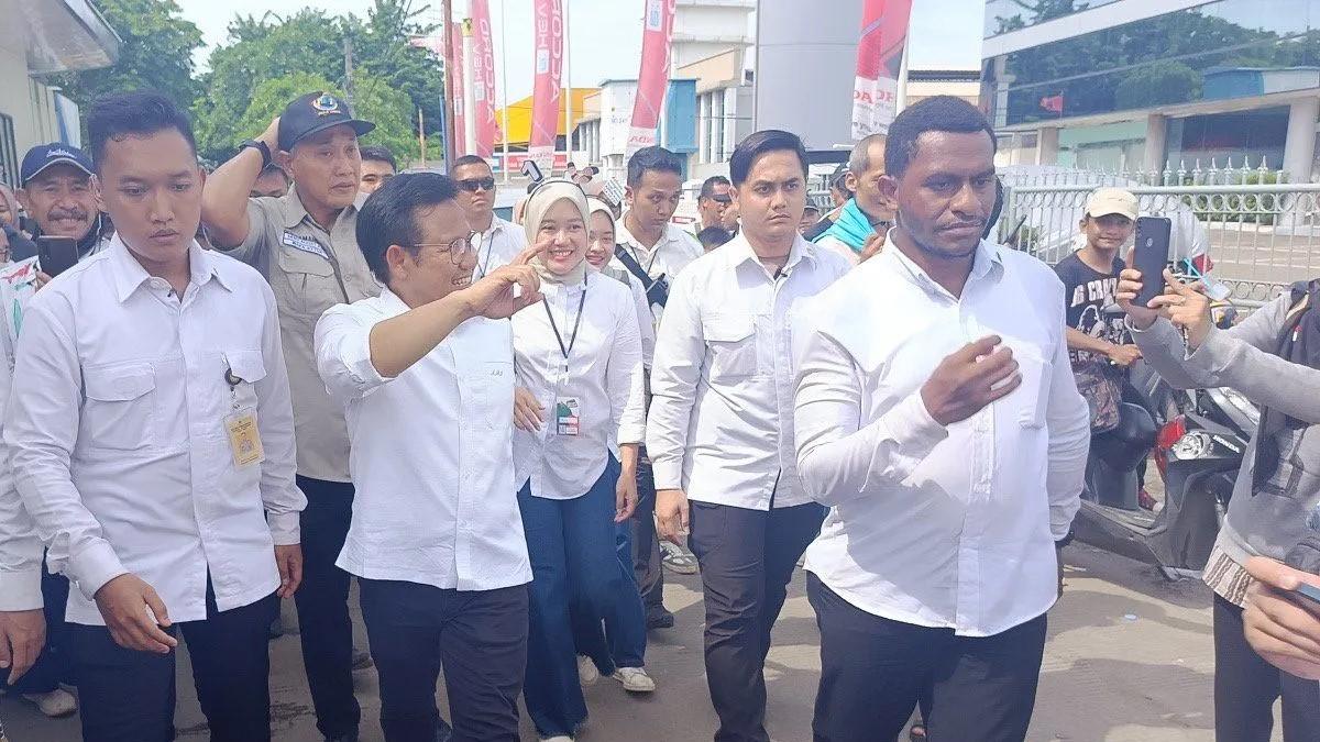 Usai Kampanye Akbar, Cak Imin Jalan Kaki Sejauh 3 Kilometer