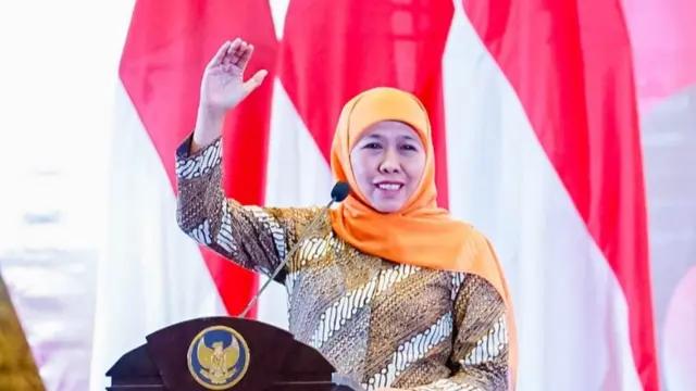 Pamit dari Jabatan Gubernur Jatim, Khofifah Minta Doa Maju Pilgub 2024 bersama Emil Dardak