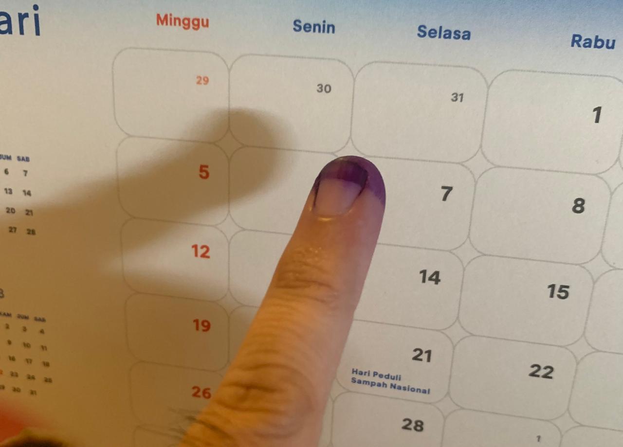 Jari Dicelup Tinta Pemilu, Sahkah Wudhu dan Salat?