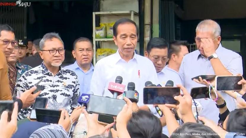 Jokowi Janji Dua Minggu Lagi Pasokan Beras Normal Kembali
