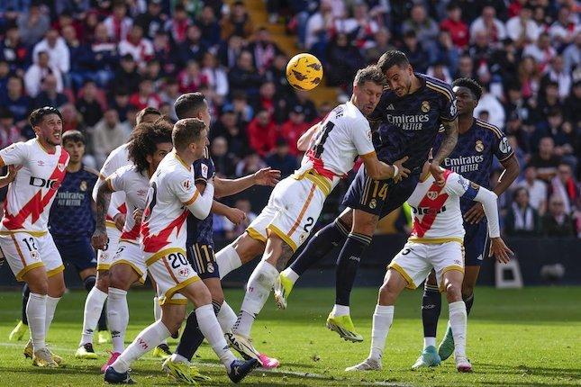 Real Madrid Ditahan Imbang 1-1 Rayo Vallecano